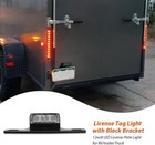 12v Led License Plate Light And Bracket For Trailer Rv Camper Truck Cool White