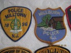10 New Jersey Police Patches Used For Display Only Teaneck lodi jersey City dove