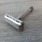Gillette Super Speed Flare Tip Vintage Double Edge Safety Razor F-2  1960