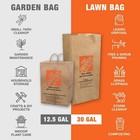 30 Gal  Paper Lawn And Leaf Bags - 20 Count