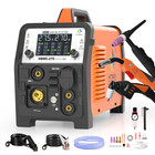 6-in-1 200a Aluminum Welder Plasma Cutter - Mig stick tig cut Gas gasless Home