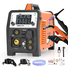 6-in-1 Welder 200amp Aluminum Plasma Cutter Combo Mig stick tig cut Gas gasless 