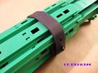Lot 2- Dell Laptop Notebook Ac Adapter Rubber Strap Cable Wrap 5t339 - Dark Gray