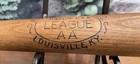 Vintage 1940s-50s Hillerich   Bradsby League Aa Baseball Bat - 35  - Cleat Marks