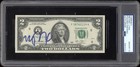 Michael J Fox Signed  2 Bill Psa Auto 10  Official Pix