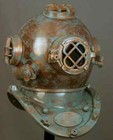Full 18  Diving Helmet Navy Mark V Deep Sea Divers Antique Divers Helmet Scuba