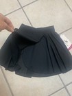 Girls Size Medium 8-10 Black Wrap Style Ballet Dance Skirt Made In Usa Nwt  