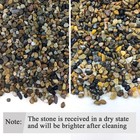 20 Lbs Natural Fish Tank Gravel 1 4 Inch Pea Gravel  Mixed Color River Rocks    