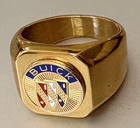 Vtg Buick Motor Car Ring  Auto Owner Keepsake  Iconic Tri-shield Emblem  Size 12