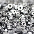 M4-0 7   4mm - Qty 10 - Metric Hex Nuts Din 934 Cl10 Plain Steel Coarse Thread