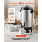 Uimoso Commercial Coffee Urn 40 Cup  203oz  Fast Brewing Hot Beverage Dispenser