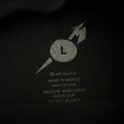 Metallica Black Graphic T-shirt San Francisco Ca Est  1981 Size L Rock   Pop