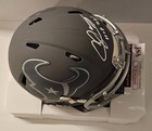 Texans Andre Johnson Authentic Signed Slate Speed Mini Helmet Jsa  Hof 24