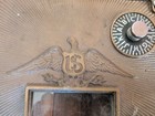 Vintage 87-a Double Dial Post Office Box Door  listing  315 