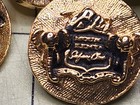 Rare  8 Vintage Mount Kenya Safari Club Buttons