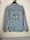 Vintage Hard Rock Cafe Orlando Jean Jacket Long Sleeve Adult Size Large