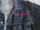 Rare-vintage Stevie Ray Vaughan Double Trouble Embroidered Denim Tour Jacket