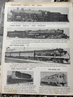 Northern Pacific Railway Locomotives - Vintage Pr Railroad Brochure