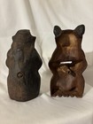 Original 1930s Hubley Mfg Co  bear With Honey Pot  Bank