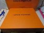 Authenic Louis Vuitton Large Empty Gift Storage Box W Paper Shopping Bag   u92k 