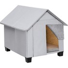 Durable Waterproof Insulated Dog House W  Reinforced Structure All Weather New