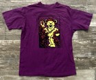 Vintage 1980   s Grateful Dead Yellow Dancing Bear Single Stitch Purple T-shirt