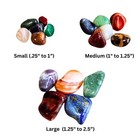 Mixed Tumbled Stones Bulk Lot Wholesale Crystal Gemstones Small  Medium  Large    