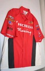 Rare Vintage Joe Rocket Woody Woodpecker Honda Racing Button Up  Men   s Size Xl