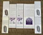 Lot Of 7 Baltimore Ravens Ticket Stubs   Full Tickets 1998 2001 2002 2013-2015