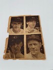 1938 Cleveland Indians Baseball Scrambled Picture Newspaper Premium Lot 1 Uncut