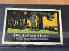 10 Poster Stamps Germany German Armee Signed Artist Boettcher Zeppelin 1913 Rrr