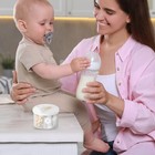 Milk Powder Dispenser For Baby 4 Layer Feeding Storage Pot Container Rotatable
