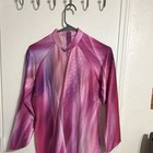 Handmade Women s Purple Satin Cheong-sam Dress  Long Sleeve  2xl