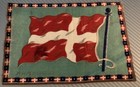 Switzerland Tobacco Felt Flannel Early 1900   s  5 5    X 8 25   