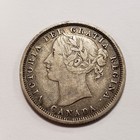 1858 20c Canada Twenty Cents Silver  1382 Asw - Km4 - Sku-q3991