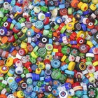 Millefiori Mosaic Tiles For Crafts  Mosaic Glass Pieces no-hole Millefiori Glass
