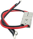 Electric Forklift Charging Plug 10awg Battery Connect Cable With Quick Connector