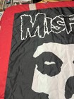 Vintage 2003 Misfits Flag Banner Tapestry 28 X 42    As Is See Photos And Discript