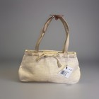 Liz Claiborne Spring Breeze Straw Handbag 102 Natural-retro