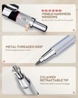 35pcs Art Mechanical Pencils Set  3 Pcs Metal Drafting Pencil 0 5 Mm   0 7 Mm  