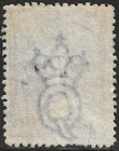 Queensland Australia State Sg F16 Postal Fiscal Strong Watermark Issued 1866-68