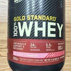 Optimum Nutrition  Gold Standard 100  Whey Protein Powder  Strawberry  2 Lb