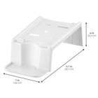 Laundry Detergent Holder Stand  White 12  X 7  X 4  