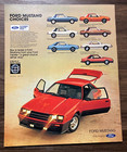 1981 Ford Mustang - Vintage Original 16-page Dealer Sales Brochure  8 80 Version
