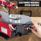 16in Variable Speed Scroll Saw W  Extra-large Tilting Working Table For Woodwork