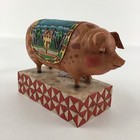Jim Shore    country Heritage    Pig 2003  117142 Statue Figure Figurine  2
