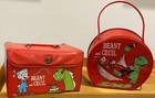 2 Vintage 1960s Vinyl Beany And Cecil Bob Clampett Lunch Box   Tote purse