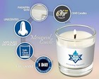 Ohr Candles Yahrzeit Memorial Candles - 1 Day Yahrzeit Candle - 26 Hour Yom K   