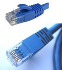 15 Ft Cat6 Rj45 Ethernet Internet Network Lan Patch Cable Blue Cord