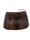 Real Fur Mink Muff Warmer Art Deco Vintage  Whimsy Gothicore